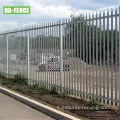 Fence da palizzate a W di tipo galvanizzato e rivestito in polvere